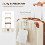 Luggage Set with PC+ABS Hardshell TSA Lock Spinner Wheels Carry on Lightweight - Image 3