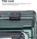 feilario 24in Aluminium Frame PC Hard Shell Spinner Wheels Luggage, Built-In - Image 7