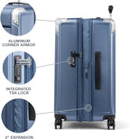 Travelpro Platinum Elite Hardside Expandable Checked Luggage, 8 Wheel Spinner - Image 4