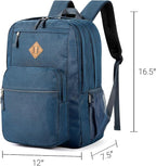 ZORFIN 26L Backpack for College, and Travel: Water Resistant Bookbag - Image 3