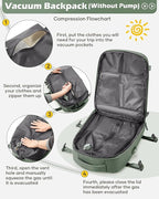 Vacuum Backpack Travel Laptop Backpacks - Image 4