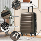 Merax 28 Inch Luggage Hardshell ABS Suitcase - Image 4