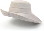Bona Wide Brim Sun Hat for Women | 4.7" Brim, Drawstring Adjust, UPF Sun - Image 4