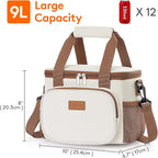 Lifewit Medium Lunch Bag Insulated Lunch Box Soft Cooler Cooling Tote - Image 3