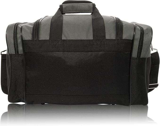 DALIX 17" Blank Duffle Bag Duffel Bag Travel Size Sports Durable Gym Bag - Image 4