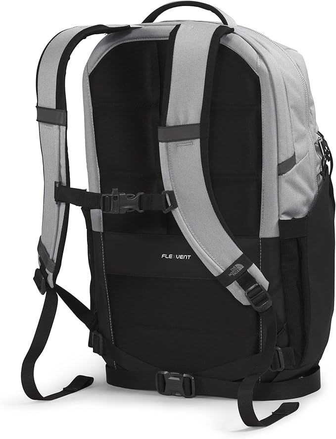 The North Face Surge Commuter Laptop Backpack, Meld Grey Dark Heather/TNF Black - Image 2