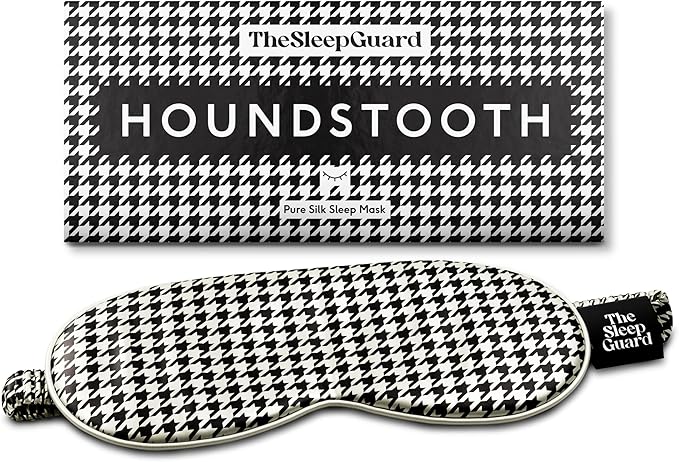 Pure Silk Sleep Mask Light Blocking Travel Essentials. Eye Masks by TheSleepGuard