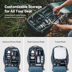 PGYTECH 2-in-1 Roller Camera Backpack, DSLR/SLR/Mirrorless Bag - Image 3