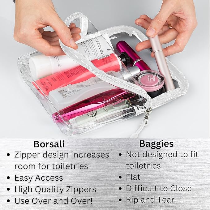 BORSALI TSA-Approved Quart-Sized Bag - Image 4