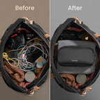 tomtoc Electronics Organizer Travel Case, Water Resistant Travel Bag Cable - Image 5