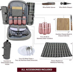 Truvelli Picnic Backpack for 4 - Image 2