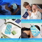 LC-dolida Sleep Mask with Bluetooth Headphones, Extra Large Silk Eye Mask - Image 6