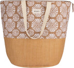 Roxy Women's Beach Tote Bag | Travel | Vacation | Straw | Lightweight | - Image 4