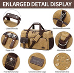 Travel Duffle Bag Weekender Bag - Image 7