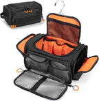 Tactical Toiletry Bag for Men, Hanging Hygiene Bag, Travel Dopp Kit Organizer by Prokva
