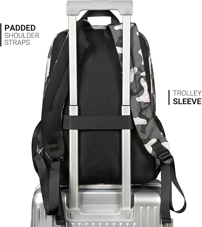ZORFIN 26L Backpack for College, and Travel: Water Resistant Bookbag - Image 4