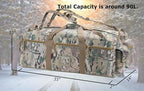 Large Military Duffle Bag Tactical Gear Load Out Bag Deployment Cargo Bag - Image 3