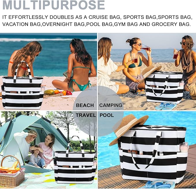 Waterproof Beach Tote Pool Bags - Image 5