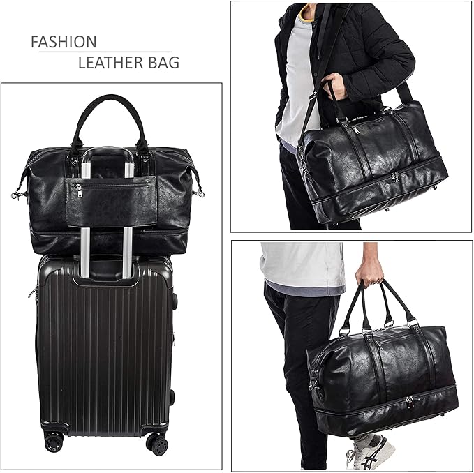 Weekender Overnight Bag Carry On Bag Travel Bag - Image 6