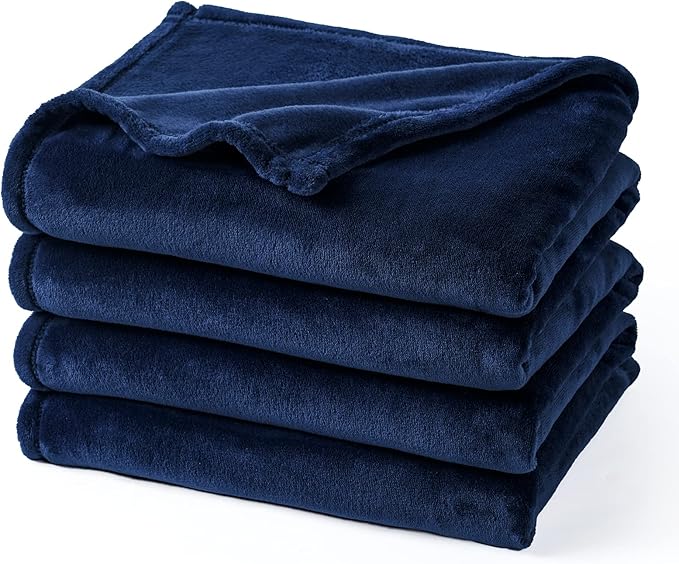 PHF Ultra Soft Fleece Blanket King Size, No Shed No Pilling Luxury Plush Cozy by PHF