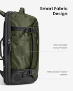 tomtoc Travel Backpack 28L, TSA Friendly Flight Approved Carry-on Luggage Hand - Image 8