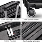 Luggage Sets 3 Piece, ABS Lightweight 20in/24in/28in Luggage, Expandable Carry - Image 5