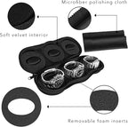 Triple Watch Travel Case Storage Organizer - Image 8