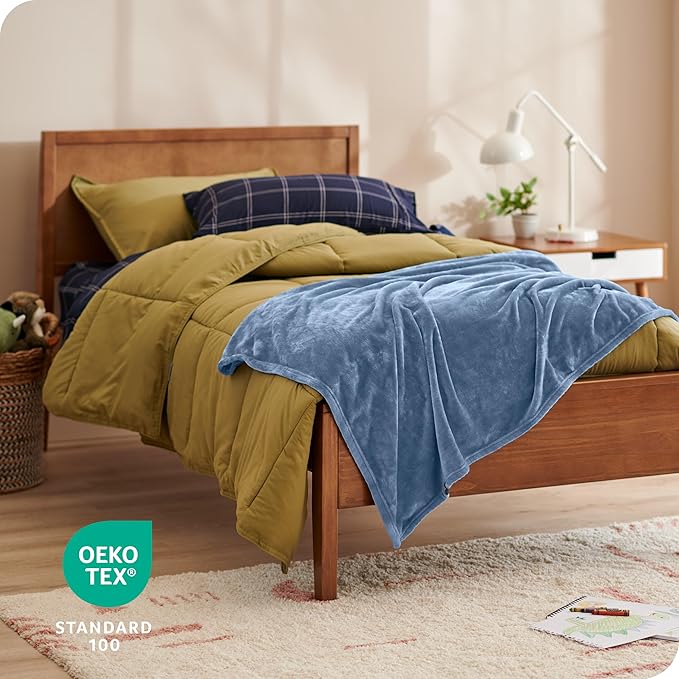 Bare Home Fleece Blanket - Image 3