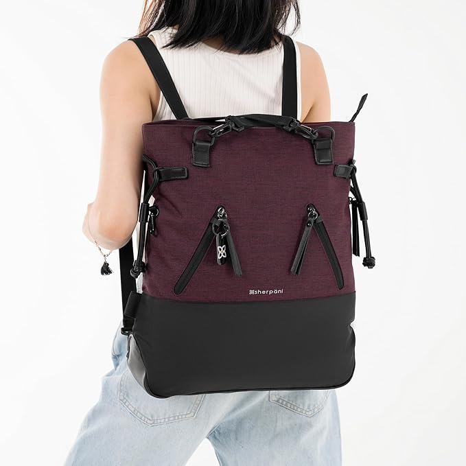 Sherpani Tempest, Anti-Theft Convertible Backpack, Teacher Tote Bag, Travel - Image 8