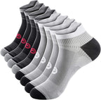 PAPLUS Ankle Compression Sock for Men and Women 2/4/6 Pairs, Low Cut by PAPLUS