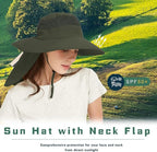 Fishing Hat Breathable Wide Brim Sun Hats - Image 2