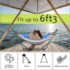 Tranquillo Sturdy Steel Hammock - Image 3