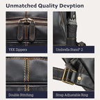 Leather Backpack for Men 15.6" Laptop Backpack 100% Madagascar top-Grain - Image 4