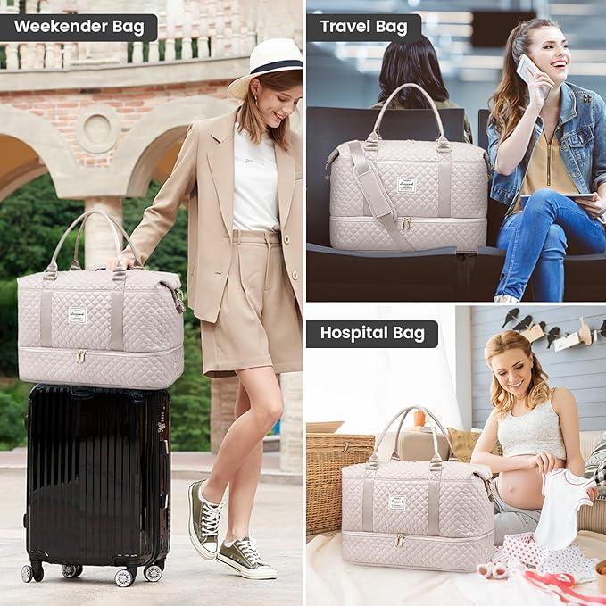 LOVEVOOK Travel Duffle Bag, Weekender Bags - Image 6