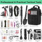 Survival Kit 256 in 1, First Aid Kit Survival Gear Tools Trauma Kit - Image 3