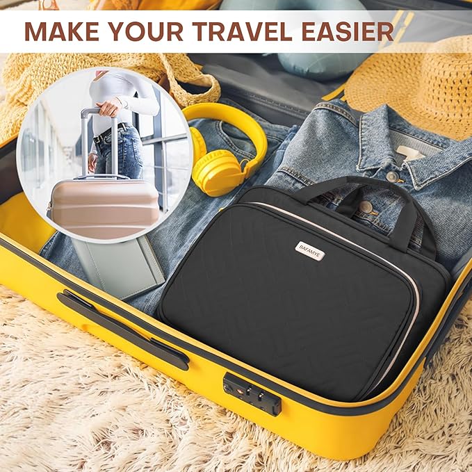 8L Travel Toiletry Bag with Jewelry Organizer - Image 7