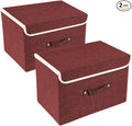 TYEERS Collapsible Storage Boxes, Washable Fabric Storage Bins by StorageOrganization