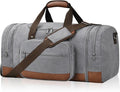 Litvyak Duffle Bag for Travel, Large 60L Canvas Travel Duffel Bags Overnight by Litvyak