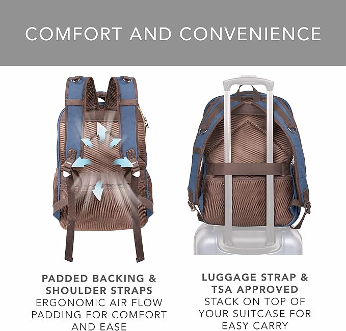 Ama Dablam Premium Original Canvas Backpack/ 17”Laptop/XL-30L/ Many Pockets | - Image 6