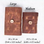 HARDISTON Custom Genuine Leather Electronic Cable Organizer Bag Handmade Travel - Image 8