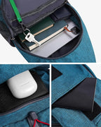 WATERFLY Packable Small Crossbody Sling Backpack Shoulder Chest Bag Daypack - Image 7