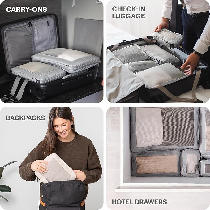 Compression Packing Cubes for Travel - Image 9