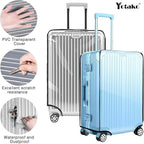 Yotako Clear PVC Suitcase Cover Protectors 32 Inch Luggage Cover - Image 4