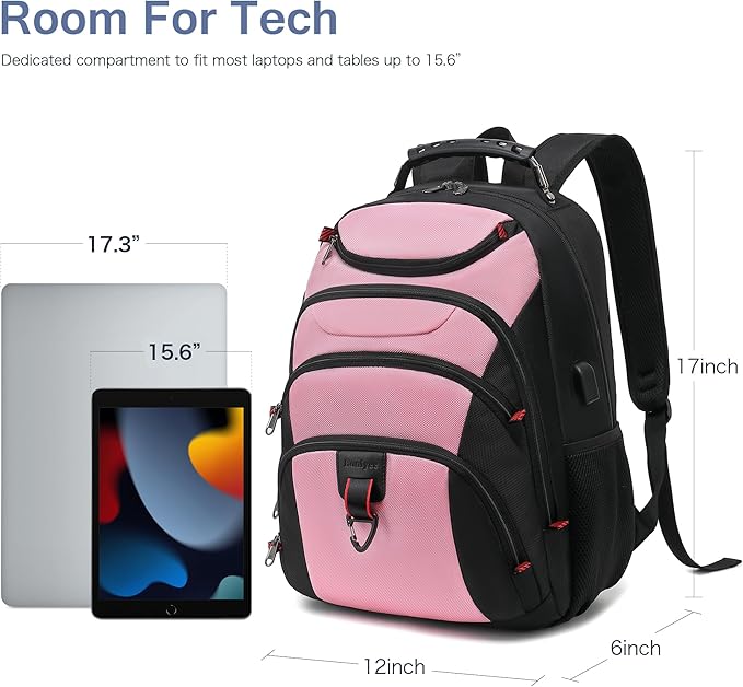 Boavan Laptop Backpack for men, 15.6 inch Laptop Bag - Image 6
