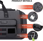 WITZMAN Travel Duffel Bags for Men Large Carry On Weekender Overnight Bag 3 in - Image 8