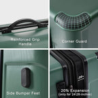 Merax Luggage Sets 2 Piece Suitcases - Image 3