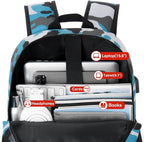 School Backpack, 17.3 Inch Bookbag Men and Teen Boy School bag - Image 3