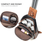 Sling Bag For Women Fanny Pack Crossbody Travel Shoulder Belt Bags Tote - Image 5