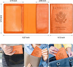 Passport and Vaccine Card Holder Combo, Passport Holder - Image 3