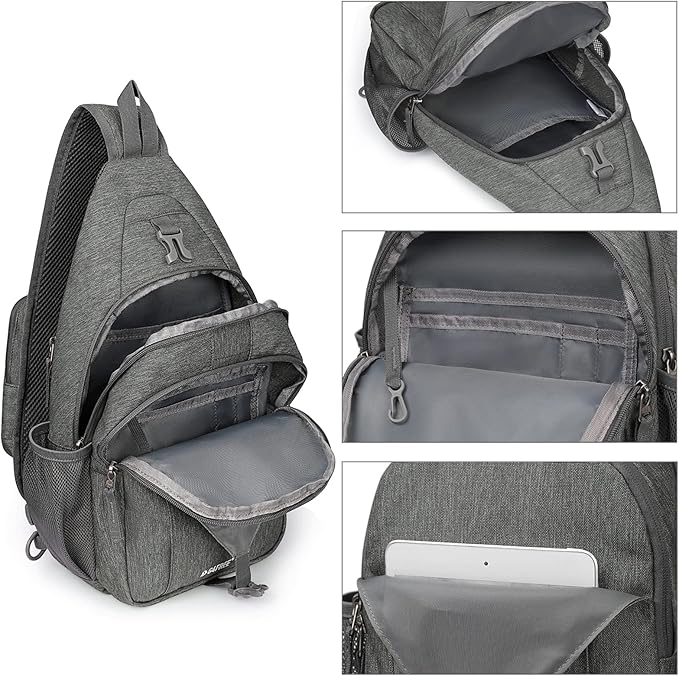 G4Free Sling Bag RFID Blocking Sling Backpack Crossbody Chest Bag Daypack - Image 5